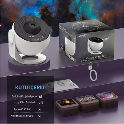 12 Filmli HD Kristal Lensli Planetaryum